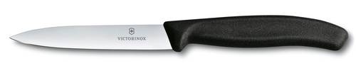 سكين التقشير 10 سم Victorinox - مقبض أسود