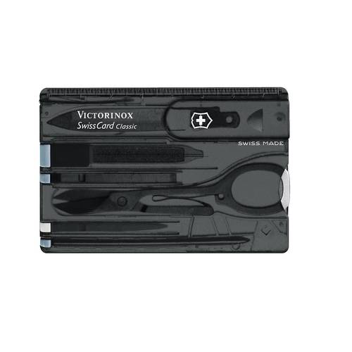Victorinox Black Swiss Card - 10 Functions