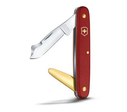 سويس نايڤ Victorinox البساتني - أحمر - 2 وظائف