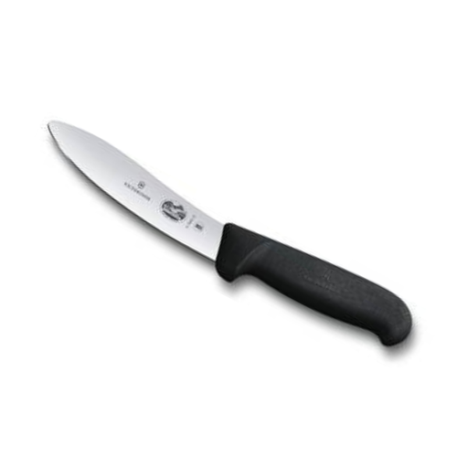 سكين سلخ لحم الظأن 12 سم Victorinox - مقبض أسود