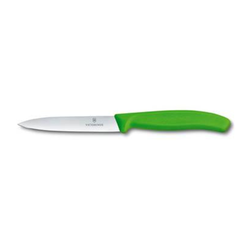 سكين التقشير 10 سم Victorinox - مقبض أخضر