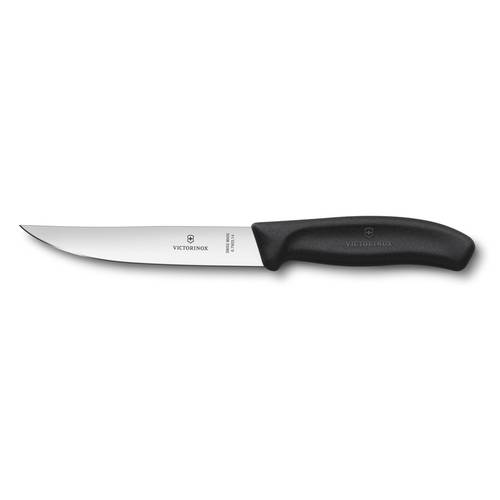 سكين ستيك كبير - 14 سم Victorinox - مقبض أسود