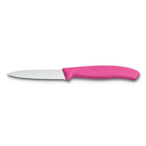 سكين التقشير 8 سم Victorinox - مقبض زهري