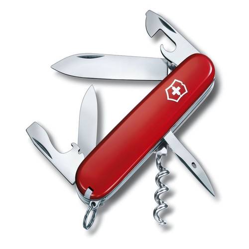 Victorinox Swiss Pocket Knife - Red matt - 12 Functions