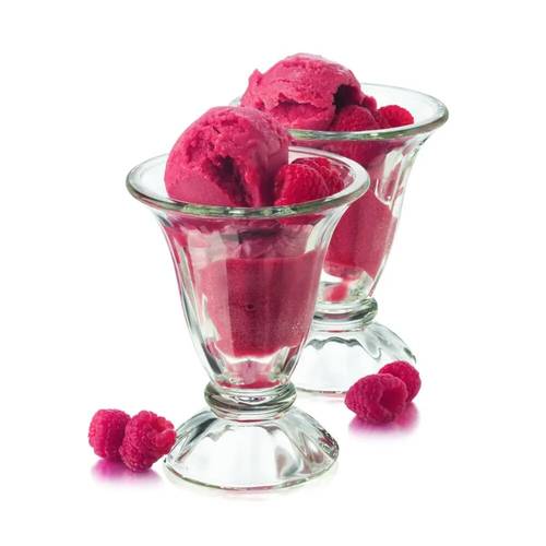  Libbey Glass Ice Cream Serving Set 6 Pieces - Transparent - 192 ml
