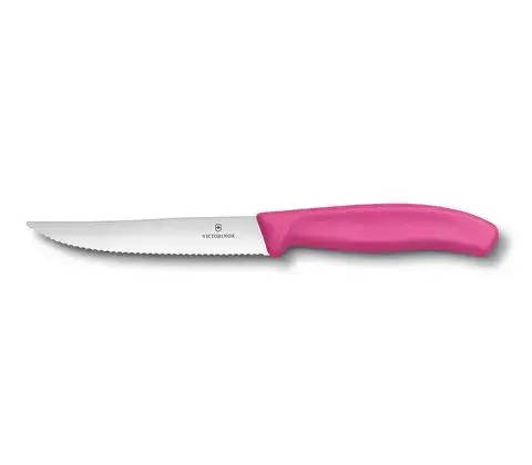 Victorinox Steak Knife 12 cm - Pink Handle 
