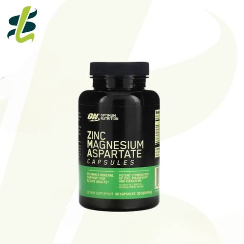 اوبتيموم نيوترشن ZMA - أسبارتات الزنك والمغنيسيوم