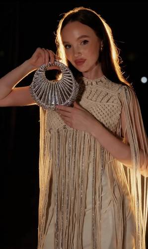 Bling bling bag شنطة سهره + CROSS