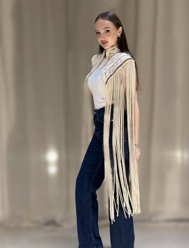MACRAME MAXI VEST HANDMADE