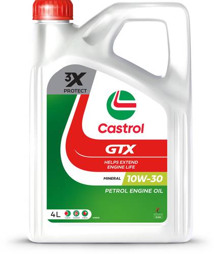 جالون 4 لتر  زيت محرك كاسترول 10w30 GTX 