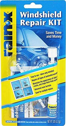 طقم إصلاح الزجاج الأمامي Rain-X 600001 - 0.35 أونصة