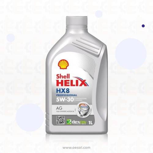 زيت محرك شل هيلكس 5w30 DX1 HX8 واحد لتر 