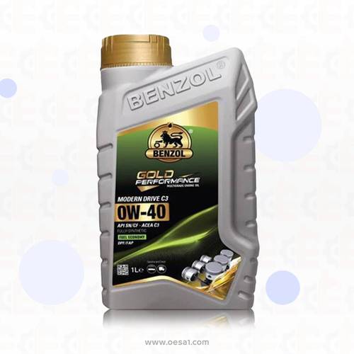0W-40 SN/CF C3 DPF/FAP 1L زيت محرك بنزول تخليقي كامل 1 لتر