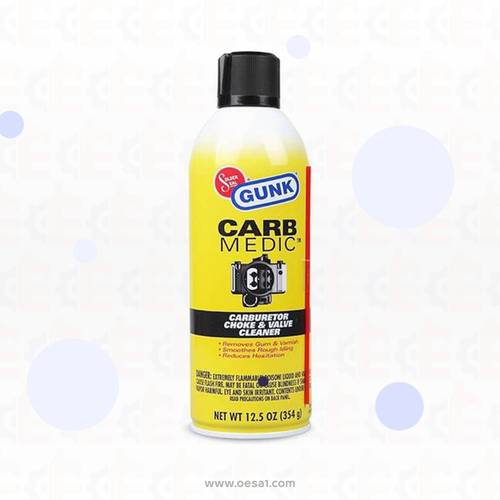 جنك منظف ثروتل و كربريتر  GUNK carb cleaner