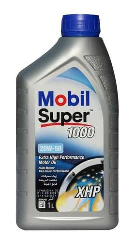 زيت موبيل 20W50 XHP علبة بلاستيك