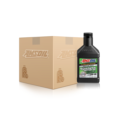 كرتون AMSOIL 0W16 SS زيت امزويل علبه 12