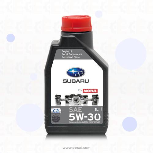 زيت محرك موتول 5w30 subaru واحد لتر 