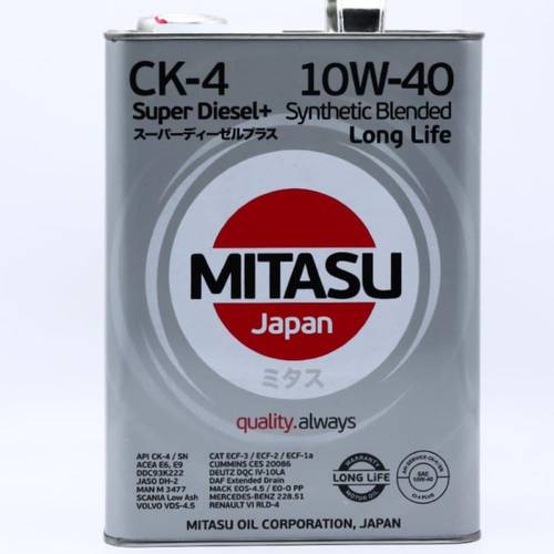 ميتاستو سوبر ديزل بلس CK-4 10W-40 – جالون 4 لتر