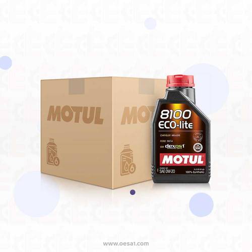 زيت محرك موتول 0w20 DX1 8100 كرتون 12 حبه  