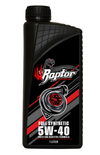 زيت محرك رابتر تخليقي 5w40 واحد لتر Raptor