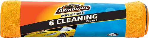 Armorall Car Cleaning Exterior Microfibre Cleaning Cloths 6 Pack