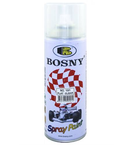 بخاخ شفاف لامع بوسني Bosny – طبقة حماية نهائية