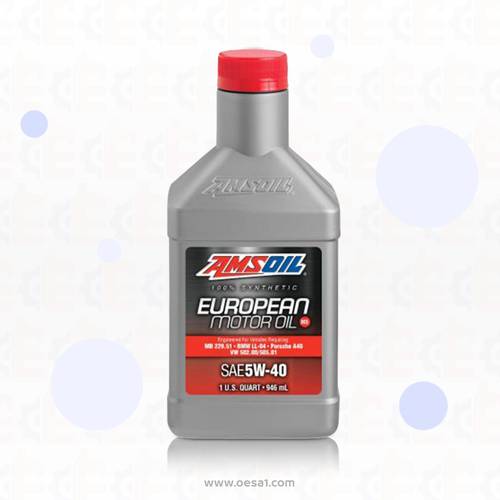 Amsoil 5W40 MS Synthetic European Motor Oil 946 ML
