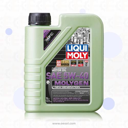 Liqui Moly Molgen 5W40 engine oil, one liter