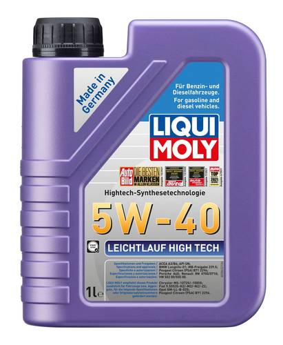 Liqui Moly 5W40 Enigne Oil 1 Liter