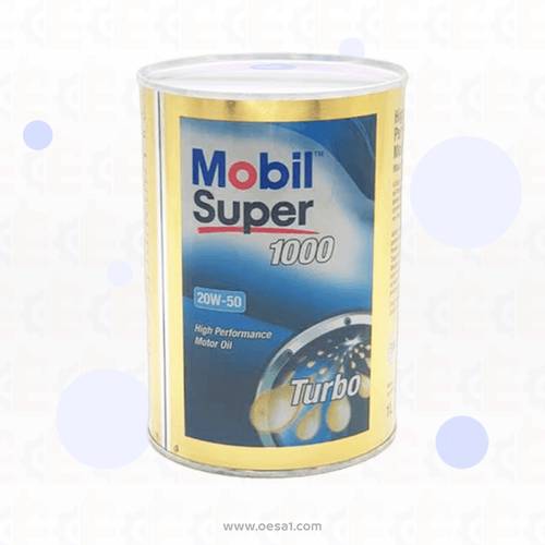 زيت محرك موبيل سوبر  20w50 واحد لتر 