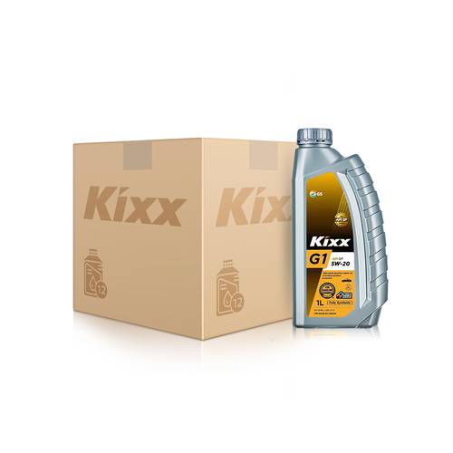 كرتون زيت محرك كيكس 1 لتر Kixx 5W20 كرتون علبه 12
