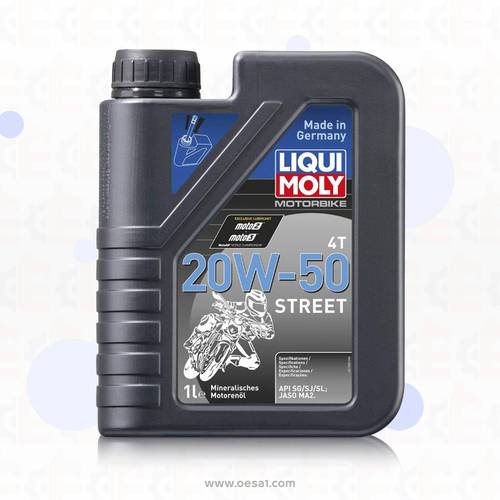 ليكوي مولي زيت محرك 20W50 دباب 4T ستريت واحد لتر