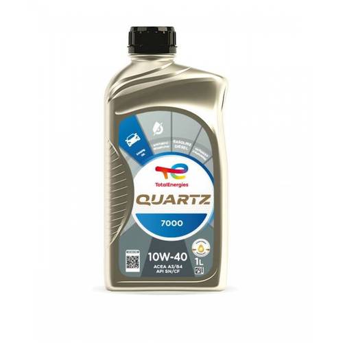 زيت محرك توتال كوارتز  7000 10w40 واحد لتر 