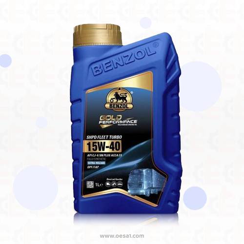 زيت محرك تخليقي بنزول كامل 1 لتر 15W-40 CJ-4/SN PLUS E9 DPF 1L