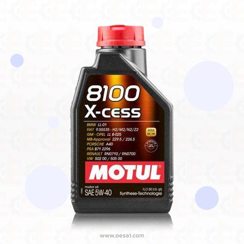 زيت محرك موتول 8100 5W40 واحد لتر 