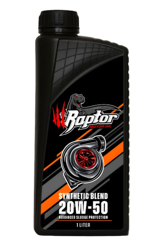 زيت محرك رابتر  Raptor 20w50 واحد لتر 