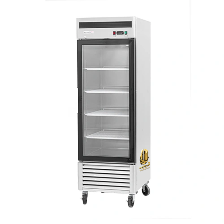 فريزر عرض عمودي ستانلس ستيل 610 لتر