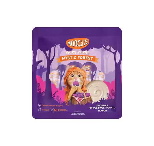 MOOCHIE CAT TREATS TUNA & PURPLE SWEET POTATO FLAVOR 25pcs 