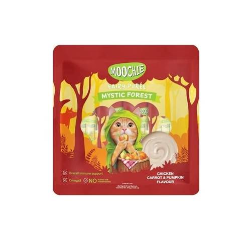 MOOCHIE CAT TREATS CHICKEN & PUMPKIN FLAVOR 25 pcs