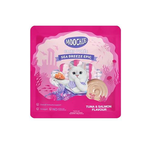 MOOCHIE CAT TREATS TUNA & SALMON FLAVOR 25 pcs