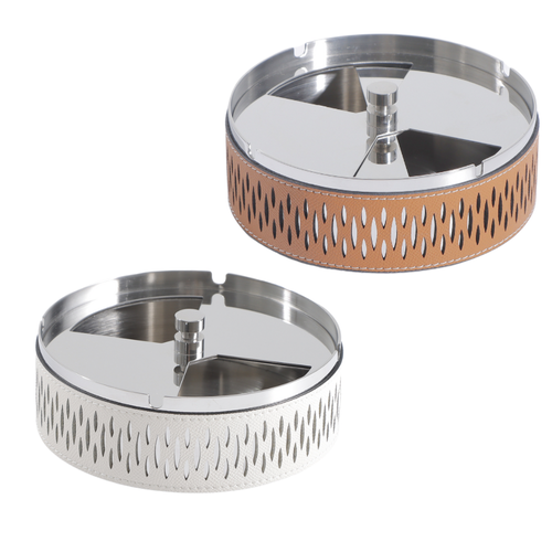 ROUND STEEL ASHTRAY
