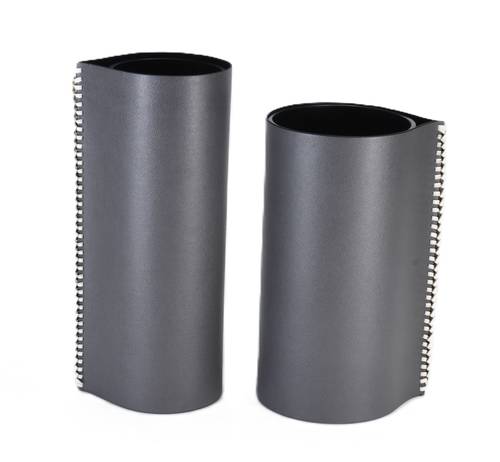 Gray Leather Flower Vase (Two Sizes)