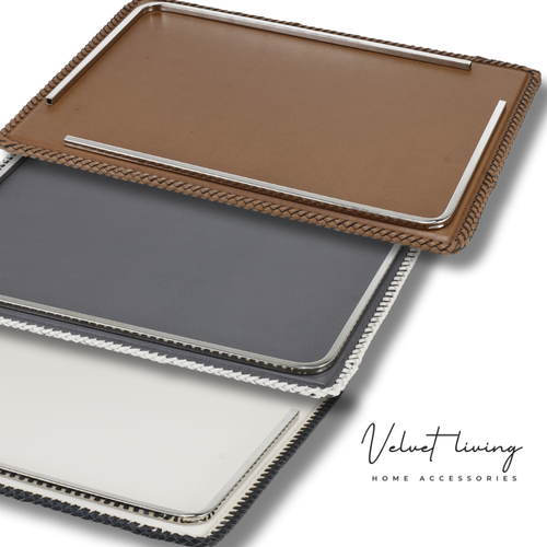 Luxury Leather Tray (3 Colors)