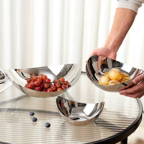Stainless steel serving bowl (3 sizes)