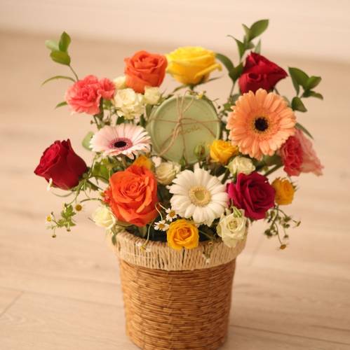 ورد وشوكلاته