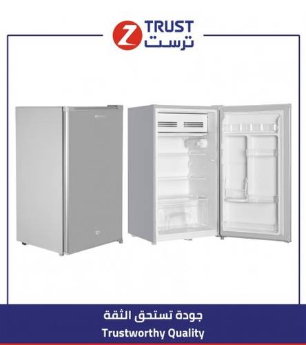 ثلاجة ز.ترست 3.32 قدم93,3لتر،  أستيل