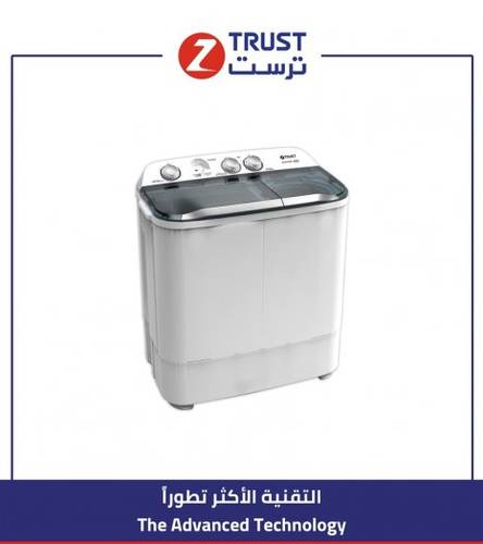 غسالة ز.ترست حوضين ، 6كيلو/غسيل