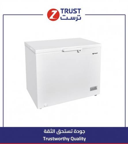 فريزر ز.ترست مسطح 8.9 قدم3 , 251 لتر - أبيض