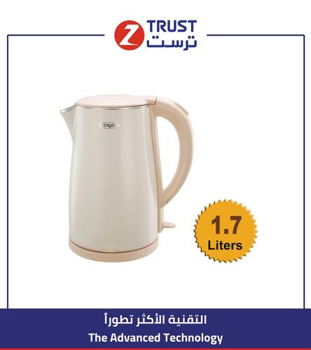 غلاية ز.ترست ، 1.7لتر ، 1800-2150 وات - أبيض