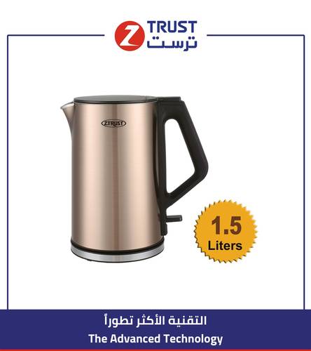 غلاية ز.ترست ، 1.5لتر ، 1850-2200 وات - ذهبي